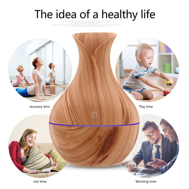 LED Ultrasonic Aromatherapy Essential Oil Diffuser